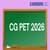 CG PET 2025 - Round 2 Seat Allotment (Out), Merit List, Counselling, Cutoff, Eligibility